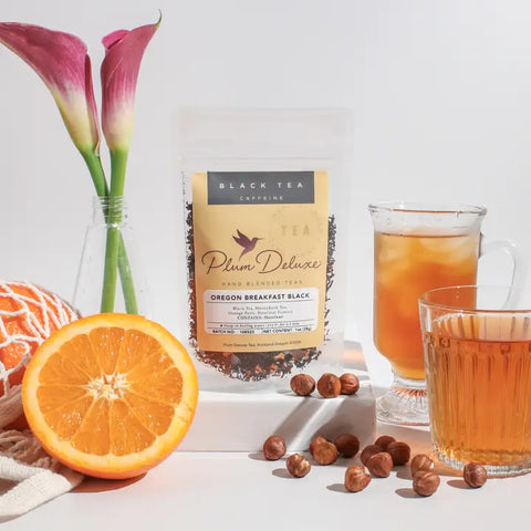 Plum Deluxe Oregon Breakfast Black Tea 1oz