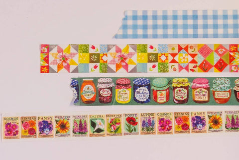 Katie Daisy Washi Tape Roll Set Homespun