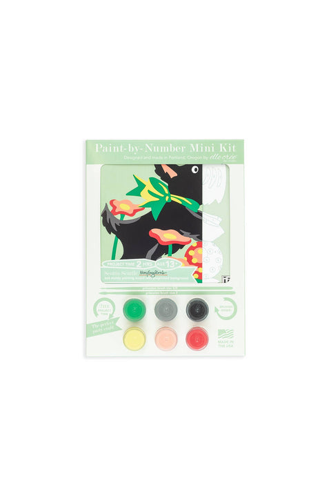 Elle Cree Scottie Scuttle Mary Engelbreit MINI Paint-by-Number Kit