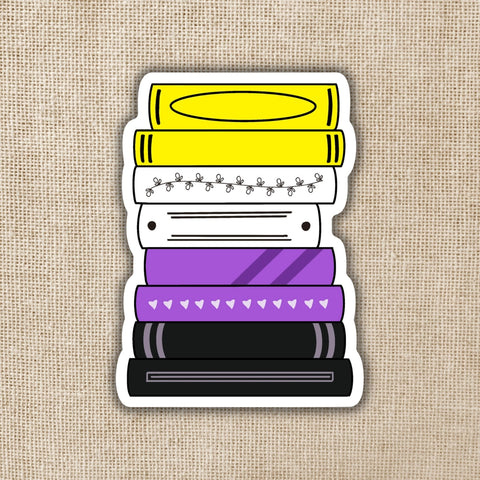 Kingdom of Threads Non Binary Pride Sticker