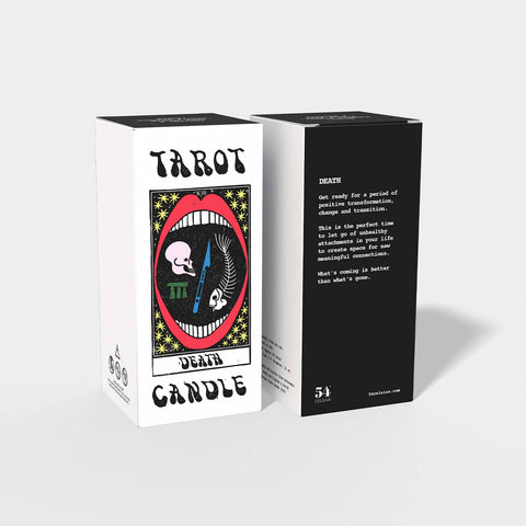 54 Celsius Candle Tarot Death, Tobacco & Orange
