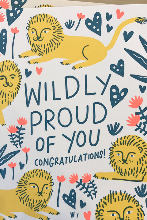 Hello! Lucky Card Wildly Proud