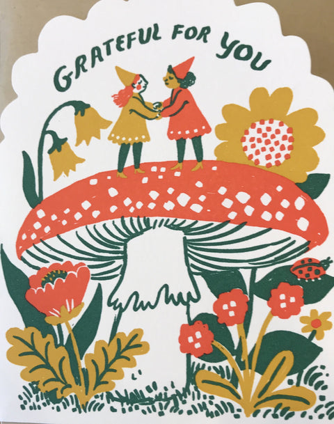 Pheobe Wahl Card Grateful Gnomes