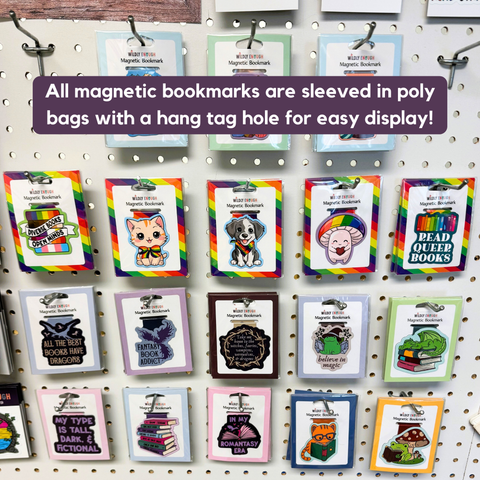 Kingdom of Threads Magnetic Bookmark Believe in Magic