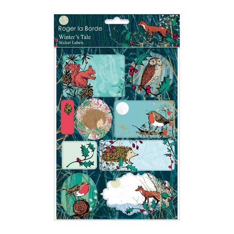 RLB Label Sheet Winter's Tale Christmas