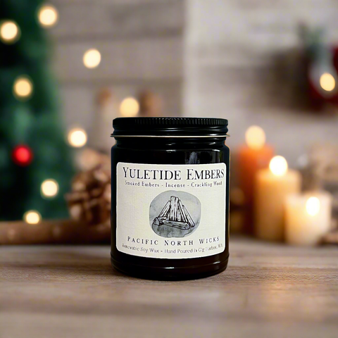 Pacific North Wicks Yuletide Embers Candle