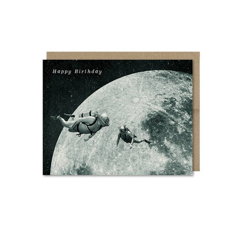 Galek Sea Card Happy B-Day Deep Space Divers