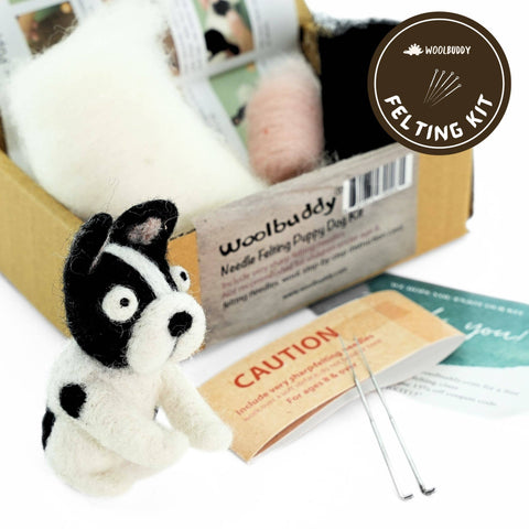 Woolbuddy Needle Felting Puppy  Kit