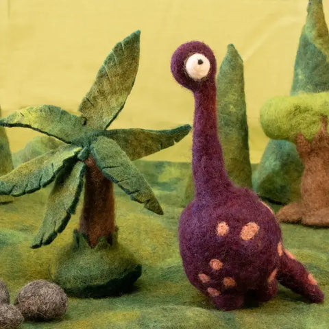 Woolbuddy - DIY Needle Felting Dinosaur Kit – Craft 4 Dino Friends