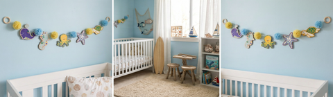The Woodsy Craft Co. Kids Garland Kit Under the Sea