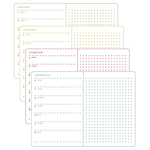 Leuchtturm Weekly Planner and Notebook 2027