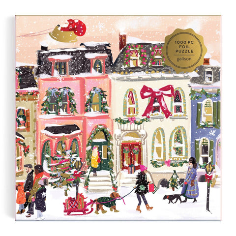 Puzzle Snowfall on Main Street