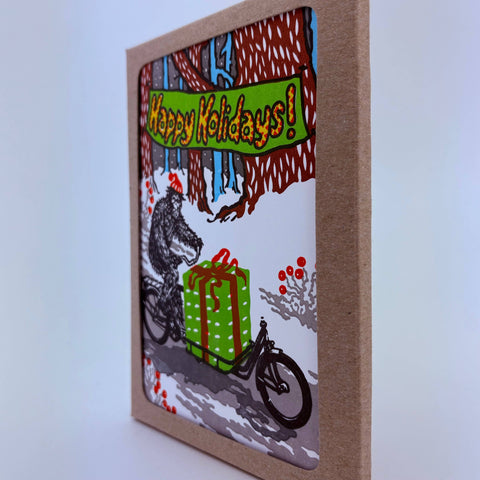 Old School Stationers Card Set Sasquatch Express!