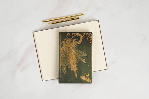 Paperblanks Olive Fairy Journal: Softcover / Midi / Lined