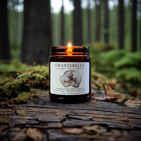 Pacific North Wicks Chanterelle Candle