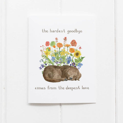 Yardia Card Dog Pet Sympathy