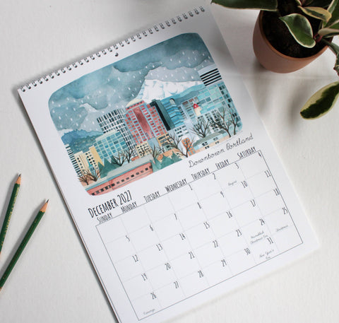 michele maule - 2027 Oregon Calendar
