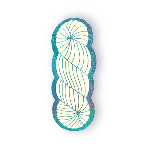 Knit & Gather Sticker Sparkly Yarn Hank