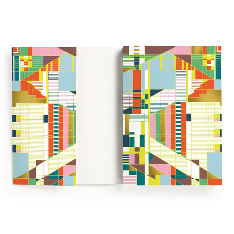 Frank Lloyd Wright Hillside Curtain Premium A5 Notebook
