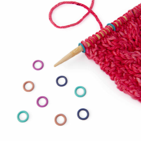 TSS Rainbow Simple Ring Stitch Markers