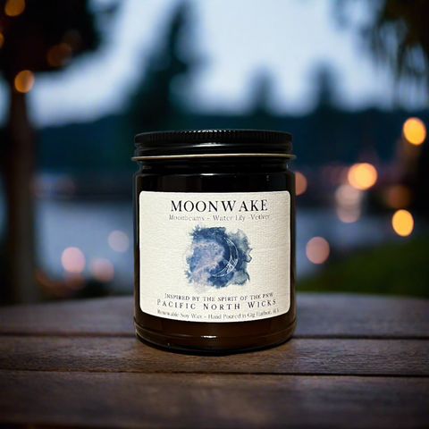 Pacific North Wicks Moonwake Candle