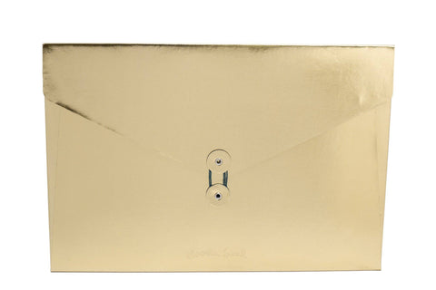 Moorea Seal Metallic Leather Folio