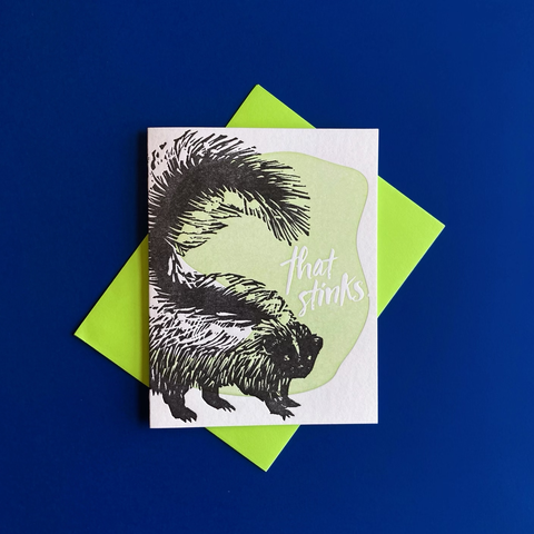 Pier Six Press Card That Stinks