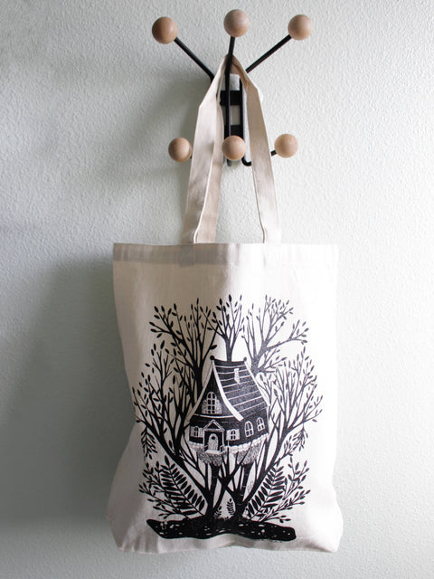 michele maule Canvas Tote Bag Baba Yaga