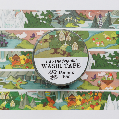 Kingdom of Threads Washi Tape Into the Feywild