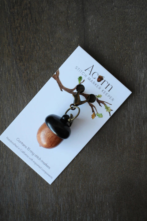 NNK Press Stitch Marker Keeper Acorn