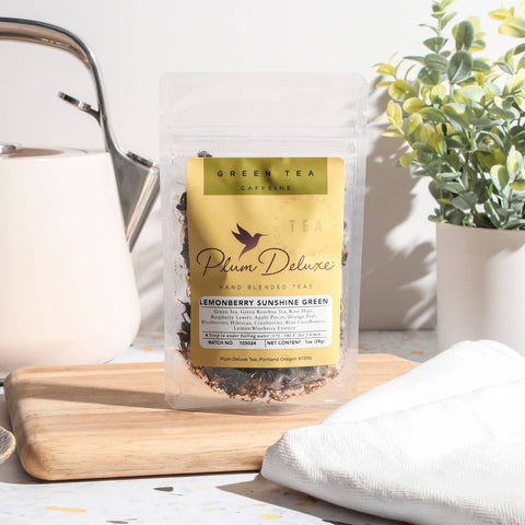 Plum Deluxe Lemonberry Sunshine Green Tea Blend