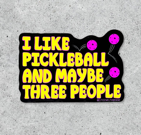 Citizen Ruth Sticker Pickleball