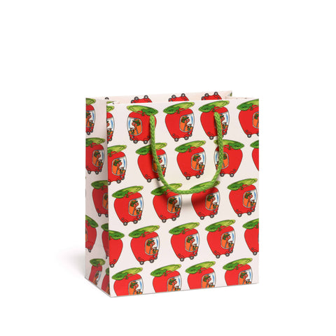 Red Cap Gift Bag Lowly's Apple Car