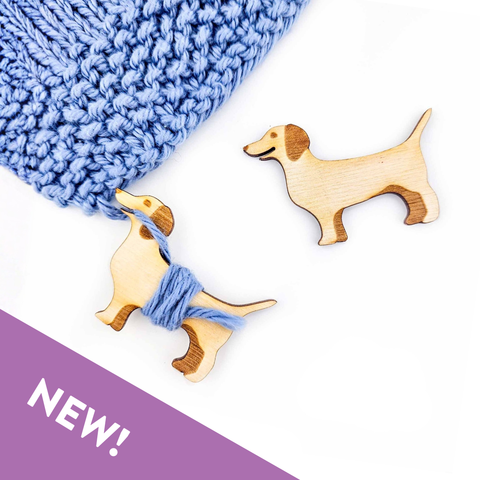 TSS Yarn Bobbins End Minders Little Dog