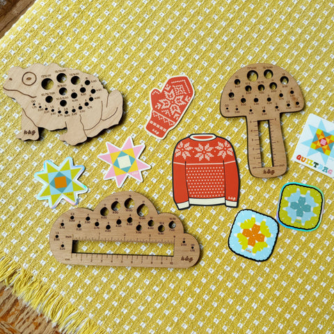 Knit & Gather Sticker Norwegian Mitten