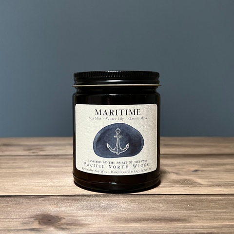 Pacific North Wicks Maritime Candle