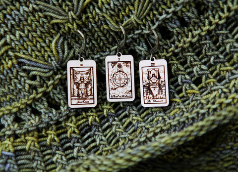 Sunrise Grove Stitch Markers Tarot Set of 3