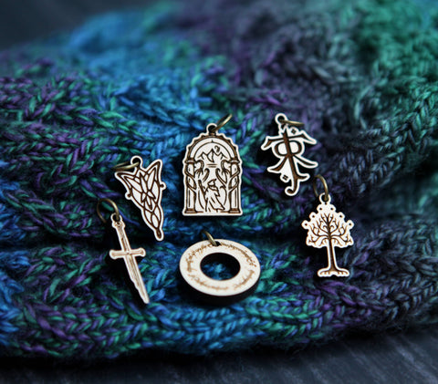Sunrise Grove Stitch Markers LOTR Tolkien