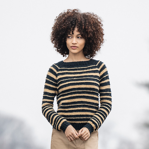 Blue Sky Saturnalia Sweater Pattern