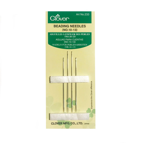 Clover Beading Needle Set (no 10-13)