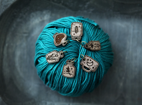 Sunrise Grove Stitch Markers Apothecary