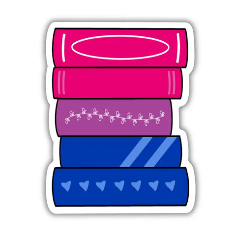 Kingdom of Threads Bisexual Flag Sticker
