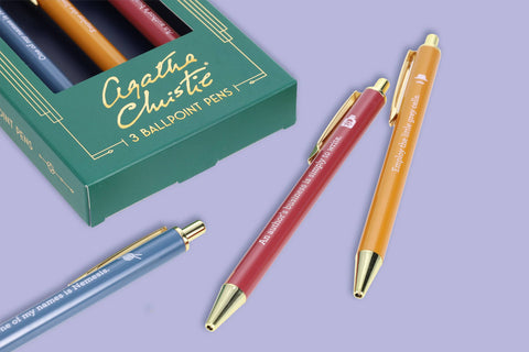Agatha Christie Pen Set