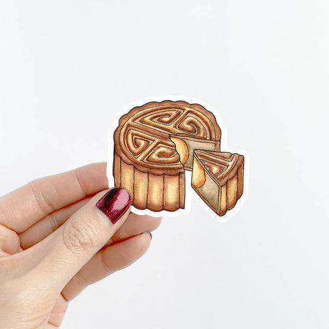 Motif's Art Studio Sticker Mooncake