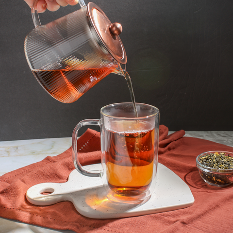 Plum Deluxe Tea Perfect Tea Mug with Infuser and Lid
