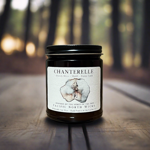 Pacific North Wicks Chanterelle Candle