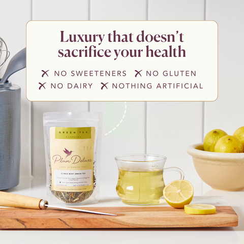 Plum Deluxe Lemonberry Sunshine Green Tea Blend