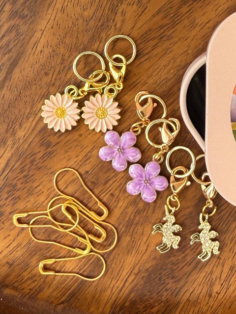 Lemonwood Stitch Markers Believe!