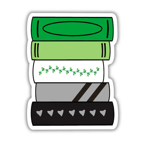 Kingdom of Threads Aromantic Flag Sticker