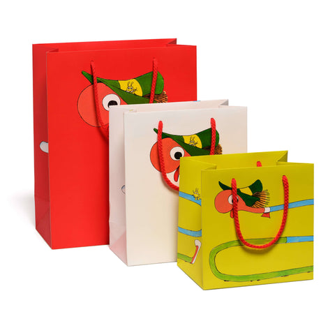 Red Cap Gift Bag Richard Scarry Big Lowly